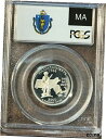 yɔi/iۏ؏tz AeB[NRC RC   [] 2000 - S WASHINGTON MASSACHUSETTS STATE QUARTER PCGS PR69DCAM SILVER 73120116