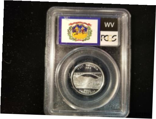 yɔi/iۏ؏tz AeB[NRC RC   [] 2005-S 25? PCGS PR69DCAM WEST VIRGINIA SILVER 913066.69/02995374