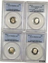 10C プルーフ ルーズベルト ダイム 4 枚の混合ロット PR69DCAM PCGS 19548060Mixed Lot of 4 10C Proof Roosevelt Dimes PR69DCAM PCGS 19548060(3)