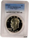 yɔi/iۏ؏tz AeB[NRC RC   [] 1976-S PCGS PR69DCAM Eisenhower *IKE* Dollar TYPE 1 (Faded Label)