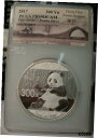 yɔi/iۏ؏tz AeB[NRC RC   [] 2017 CHINA 300 YUAN SILVER PANDA COIN PCGS PR69 DCAM 1 KILO .999 FINE SIGNATURE