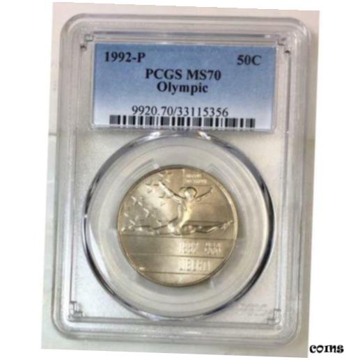 1992 Olympic Half Dollar PCGS MS70 ***Rev Tye's Coin Stache*** #535655※関税は当ショップ負担（お客様負担無し）※全国送料無料・海外輸送無料※商品の状態は画像をご確認下さい（極美品・目立った汚れ無し）※輸入品の為英語表記となります※その他ご不明点はお気軽にお問合せ下さい！Denomination: 50CCirculated/Uncirculated: UncirculatedComposition: Modern Silver/CladModified Item: NoCountry/Region of Manufacture: United StatesMint Location: PhiladelphiaGrade: MS 70Type: CommemorativeCertification: PCGSYear: 1992[ご購入前に必ずお読み下さい]親切丁寧に、商品到着までサポート対応させていただきます。■パソコンの画像・画質により色や素材感が、実際の商品と多少異なる場合がございますので予めご了承くださいませ。■お客様のご都合（程度の解釈相違を含む）による商品のご購入後のキャンセル返品は、原則としてお受け致しておりません。未払いのまま2日以上連絡が取れない場合はキャンセルさせて頂きます。その場合、事務局側が自動的に「非常に悪い」の評価を付けてしまいますのでご注意ください。※お支払い頂いた場合は連絡は不要です。※他ショップでも販売しておりますので、稀に在庫がない場合がございます。■不具合での返品は箱などすべてが到着時の状態になるものに限らせていただきます。※当店では不良品はすべて現物確認と不具合の確認を行い対応をさせて頂いております。■お客様のご都合によるご注文確定後の商品のキャンセルにつきましては承っておりません。また、ご入金確認後、またはご決済完了確認後のキャンセルにつきましては、ご注文総額の30％のキャンセル料をご請求させていただきます。■領収書二重発行やトラブル防止のため、領収書発行は行っておりません。事務局側が発行している「支払い明細」が正式な支払い証明となります。支払い明細画面を印刷したものが領収書の代わりになることを各税務署に確認済みです。■年末年始・連休の発送は、業者も休みになる関係でいつもより遅れます。■輸送時の破損の場合は配送業者への報告を行って下さい。報告なしでの対応はできません。■日祝日は定休日とさせていただいております。連絡・発送が出来ませんのであらかじめご了承お願いいたします。■内容は必ずお読みになってからお買い求め下さいますようお願い致します。※在庫状況は常に更新をしておりますが、当社は複数店舗で在庫を共有しているため、ご注文を頂きましても稀に欠品している場合がございます。その際は誠に申し訳ございませんが、その旨をメールまたはお電話にてご連絡させていただきます。ご理解いただけますようお願い申し上げます。親切・丁寧にお取引させていただきますのでよろしくお願いします。 品質保証について 当店の商品の、品質保証についてご紹介いたします。 ▽品質保証書 お買い上げいただく全ての商品に「WORLD RESOURCE品質保証書」をおつけいたします。 これは、WORLD RESOURCEが販売した商品であることを保証するものです。大切に保管してください。 ▽標準保証に関して 当店でご購入頂きました商品は7日以内の標準保証サービスが付属致します。 ※ご購入日につきましては、製品の品質保証書に記載の日付にて確認させていただきます。 ※保証は通常利用時のみの対応となります。 ※ご購入日の確認を致しかねる場合は有償となります。品質保証書は大切に保管して下さい。POINT01　品揃え一番店を目指して 「期待に答えるお店づくりと、時代に合わせたサービスをご提供致します。」 POINT02　多種多様な商品レパートリー 「幅広く、世界の商品をご用意しております。」 POINT03　きっと見つかる！新しい発見 「テレビや雑誌で紹介されたアイテムもいちはやく。」 モットー：丁寧な接客対応 その道数十年のスタッフだからこそできる、“豊富な知識”に基づく商品のご提案。 お探しの商品はお気軽にスタッフにお尋ねください。 「以前は、商品ページあったけど、、、見つからない。」 「初めてアンティークコインの購入をしますが大丈夫ですか？」 「この年代の商品を探していますが、おすすめはありますか？」 「友人にアンティークコインを送りたいけど、おすすめありますか？」 等など、困ったときの質問にも、しっかり対応・お調べ致します。 取寄せ、取り置き等もできますので、商品一覧で見つからなかった商品でも、 スタッフまでお気軽にご相談下さい。 【お問い合わせはお気軽にどうぞ】 suport@world-resource.net