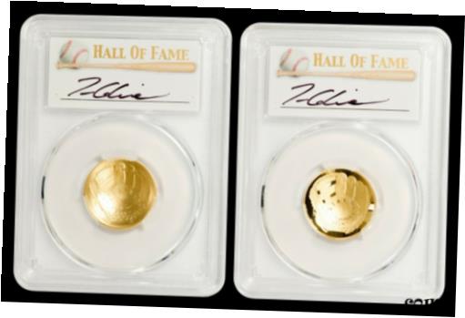 【極美品/品質保証書付】 アンティークコイン 金貨 2-COIN SET: 2014-W $5 Gold Baseball PCGS-70 - TOM GLAVINE - 300 WIN CLUB -1 OF 2 [送料無料] #gct-wr-010922-2175