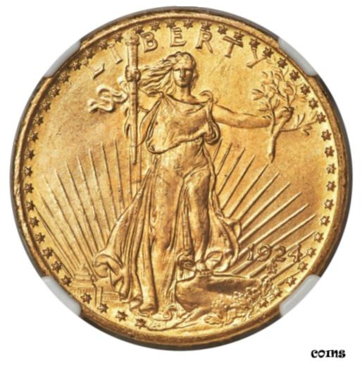 ڶ/ʼݾڽա ƥ  1924 ***NGC MS 67***GOLD $20 ST GAUDENS DOUBLE EAGLE BOLD GOLD COLOR, NICE [̵] #got-wr-010923-2763