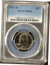 1971-D 25C ワシントン クォーター PCGS MS66 361391341971-D 25C Washington Quarter PCGS MS66 36139134(3)