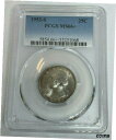 【極美品/品質保証書付】 アンティークコイン コイン 金貨 銀貨 [送料無料] 1953 S Washington Silver Quarter PCGS MS66+ Toned Gem BU