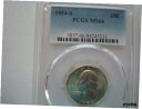 【極美品/品質保証書付】 アンティークコイン コイン 金貨 銀貨 [送料無料] 1954-S Washington Quarter PCGS MS66