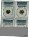 yɔi/iۏ؏tz AeB[NRC RC   [] 4 x 1996 D Silver Roosevelt Dime Set PCGS MS66 (Lot of 4)