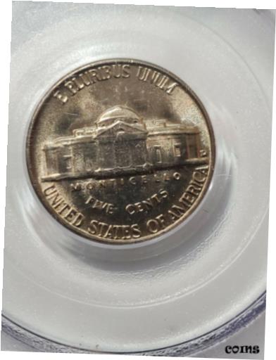 【極美品/品質保証書付】 アンティークコイン コイン 金貨 銀貨 [送料無料] 1953 D JEFFERSON NICKEL PCGS MS 65 2