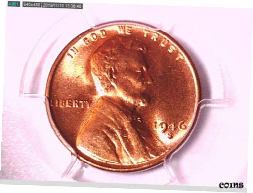 1946 S 󥫡   PCGS MS 65 RD 33201851 ӥǥ1946 S Lincoln Wheat C...