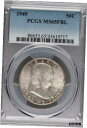 1949 フランクリン ハーフダラー PCGS MS65FBL *DoubleJCoins* 9001-461949 Franklin Half Dollar PCGS MS65FBL *DoubleJCoins* 9001-46(3)