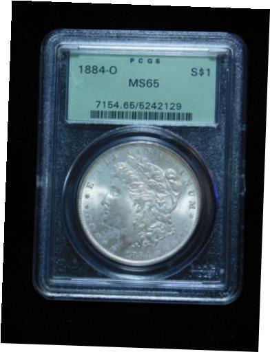 yɔi/iۏ؏tz AeB[NRC RC   [] 1884-O $1 Morgan Silver Dollar - PCGS MS65 Old Green Holder OGH