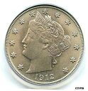 【極美品/品質保証書付】 アンティークコイン 硬貨 1912-S Liberty Nickel, PCGS MS-65+ CAC, Outstanding Flash, Soft Lilac Toning! [送料無料] #oot-wr-010946-2118