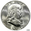 1961 50C PCGS / CAC MS64FBL 「バッグスバニー」 FS-401 フランクリン ~ゴージャス!1961 50C PCGS / CAC MS64FBL "BUGS BUNNY" FS-401 FRANKLIN ~ GORGEOUS!