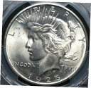 【極美品/品質保証書付】 アンティークコイン コイン 金貨 銀貨 送料無料 1926 D PEACE DOLLAR PCGS MS 64 GORGEOUS NEAR MISS GEM GLOWING SATIN WHITE AND