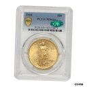 1910年 $20 セントゴーデンス PCGS MS64+ CAC ゴールド ダブル イーグル チョイス フィラデルフィア コイン1910 $20 Saint ...