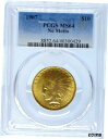 1907 NM $10 インディアン MS64 PCGS (#PA40300429)1907 NM $10 Indian MS64 PCGS (#PA40300...
