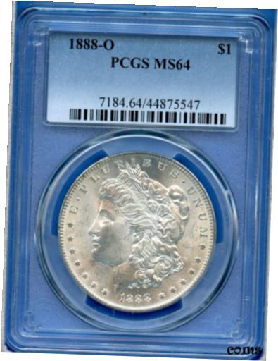 yɔi/iۏ؏tz AeB[NRC RC   [] 1888 O PCGS MS64 Morgan Silver Dollar $1 US Mint Better Date 1888-O MS-64 PQ !