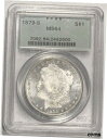 1879-S モーガン シルバー ダラー セミPL PCGS MS64 OGH PQ!!送料無料1879-S Morgan Silver Dollar Semi...
