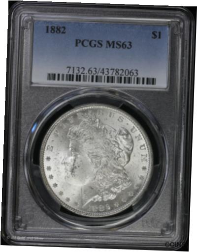 1882 $1 Morgan Dollar PCGS MS 63 | Uncirculated UNC※関税は当ショップ負担（お客様負担無し）※全国送料無料・海外輸送無料※商品の状態は画像をご確認下さい（極美品・目立った汚れ無し）※輸入品の為英語表記となります※その他ご不明点はお気軽にお問合せ下さい！Country/Region of Manufacture: United StatesCoin: MorganCertification: PCGSStrike Type: BusinessMint Location: PhiladelphiaGrade: MS 63Year: 1882Circulated/Uncirculated: UncirculatedComposition: SilverDenomination: $1[ご購入前に必ずお読み下さい]親切丁寧に、商品到着までサポート対応させていただきます。■パソコンの画像・画質により色や素材感が、実際の商品と多少異なる場合がございますので予めご了承くださいませ。■お客様のご都合（程度の解釈相違を含む）による商品のご購入後のキャンセル返品は、原則としてお受け致しておりません。未払いのまま2日以上連絡が取れない場合はキャンセルさせて頂きます。その場合、事務局側が自動的に「非常に悪い」の評価を付けてしまいますのでご注意ください。※お支払い頂いた場合は連絡は不要です。※他ショップでも販売しておりますので、稀に在庫がない場合がございます。■不具合での返品は箱などすべてが到着時の状態になるものに限らせていただきます。※当店では不良品はすべて現物確認と不具合の確認を行い対応をさせて頂いております。■お客様のご都合によるご注文確定後の商品のキャンセルにつきましては承っておりません。また、ご入金確認後、またはご決済完了確認後のキャンセルにつきましては、ご注文総額の30％のキャンセル料をご請求させていただきます。■領収書二重発行やトラブル防止のため、領収書発行は行っておりません。事務局側が発行している「支払い明細」が正式な支払い証明となります。支払い明細画面を印刷したものが領収書の代わりになることを各税務署に確認済みです。■年末年始・連休の発送は、業者も休みになる関係でいつもより遅れます。■輸送時の破損の場合は配送業者への報告を行って下さい。報告なしでの対応はできません。■日祝日は定休日とさせていただいております。連絡・発送が出来ませんのであらかじめご了承お願いいたします。■内容は必ずお読みになってからお買い求め下さいますようお願い致します。※在庫状況は常に更新をしておりますが、当社は複数店舗で在庫を共有しているため、ご注文を頂きましても稀に欠品している場合がございます。その際は誠に申し訳ございませんが、その旨をメールまたはお電話にてご連絡させていただきます。ご理解いただけますようお願い申し上げます。親切・丁寧にお取引させていただきますのでよろしくお願いします。 品質保証について 当店の商品の、品質保証についてご紹介いたします。 ▽品質保証書 お買い上げいただく全ての商品に「WORLD RESOURCE品質保証書」をおつけいたします。 これは、WORLD RESOURCEが販売した商品であることを保証するものです。大切に保管してください。 ▽標準保証に関して 当店でご購入頂きました商品は7日以内の標準保証サービスが付属致します。 ※ご購入日につきましては、製品の品質保証書に記載の日付にて確認させていただきます。 ※保証は通常利用時のみの対応となります。 ※ご購入日の確認を致しかねる場合は有償となります。品質保証書は大切に保管して下さい。POINT01　品揃え一番店を目指して 「期待に答えるお店づくりと、時代に合わせたサービスをご提供致します。」 POINT02　多種多様な商品レパートリー 「幅広く、世界の商品をご用意しております。」 POINT03　きっと見つかる！新しい発見 「テレビや雑誌で紹介されたアイテムもいちはやく。」 モットー：丁寧な接客対応 その道数十年のスタッフだからこそできる、“豊富な知識”に基づく商品のご提案。 お探しの商品はお気軽にスタッフにお尋ねください。 「以前は、商品ページあったけど、、、見つからない。」 「初めてアンティークコインの購入をしますが大丈夫ですか？」 「この年代の商品を探していますが、おすすめはありますか？」 「友人にアンティークコインを送りたいけど、おすすめありますか？」 等など、困ったときの質問にも、しっかり対応・お調べ致します。 取寄せ、取り置き等もできますので、商品一覧で見つからなかった商品でも、 スタッフまでお気軽にご相談下さい。 【お問い合わせはお気軽にどうぞ】 suport@world-resource.net