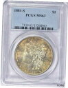 1881-S Morgan Silver Dollar PCGS MS-63 (Toned) 7130.63/13268062※関税は当ショップ負担（お客様負担無し）※全国送料無料・海外輸送無料※商品の状態は画像をご確認下さい（極美品・目立った汚れ無し）※輸入品の為英語表記となります※その他ご不明点はお気軽にお問合せ下さい！Country/Region of Manufacture: United StatesCoin: MorganCertification: PCGSMint Location: San FranciscoGrade: MS 63Year: 1881Circulated/Uncirculated: UncirculatedComposition: SilverDenomination: $1[ご購入前に必ずお読み下さい]親切丁寧に、商品到着までサポート対応させていただきます。■パソコンの画像・画質により色や素材感が、実際の商品と多少異なる場合がございますので予めご了承くださいませ。■お客様のご都合（程度の解釈相違を含む）による商品のご購入後のキャンセル返品は、原則としてお受け致しておりません。未払いのまま2日以上連絡が取れない場合はキャンセルさせて頂きます。その場合、事務局側が自動的に「非常に悪い」の評価を付けてしまいますのでご注意ください。※お支払い頂いた場合は連絡は不要です。※他ショップでも販売しておりますので、稀に在庫がない場合がございます。■不具合での返品は箱などすべてが到着時の状態になるものに限らせていただきます。※当店では不良品はすべて現物確認と不具合の確認を行い対応をさせて頂いております。■お客様のご都合によるご注文確定後の商品のキャンセルにつきましては承っておりません。また、ご入金確認後、またはご決済完了確認後のキャンセルにつきましては、ご注文総額の30％のキャンセル料をご請求させていただきます。■領収書二重発行やトラブル防止のため、領収書発行は行っておりません。事務局側が発行している「支払い明細」が正式な支払い証明となります。支払い明細画面を印刷したものが領収書の代わりになることを各税務署に確認済みです。■年末年始・連休の発送は、業者も休みになる関係でいつもより遅れます。■輸送時の破損の場合は配送業者への報告を行って下さい。報告なしでの対応はできません。■日祝日は定休日とさせていただいております。連絡・発送が出来ませんのであらかじめご了承お願いいたします。■内容は必ずお読みになってからお買い求め下さいますようお願い致します。※在庫状況は常に更新をしておりますが、当社は複数店舗で在庫を共有しているため、ご注文を頂きましても稀に欠品している場合がございます。その際は誠に申し訳ございませんが、その旨をメールまたはお電話にてご連絡させていただきます。ご理解いただけますようお願い申し上げます。親切・丁寧にお取引させていただきますのでよろしくお願いします。 品質保証について 当店の商品の、品質保証についてご紹介いたします。 ▽品質保証書 お買い上げいただく全ての商品に「WORLD RESOURCE品質保証書」をおつけいたします。 これは、WORLD RESOURCEが販売した商品であることを保証するものです。大切に保管してください。 ▽標準保証に関して 当店でご購入頂きました商品は7日以内の標準保証サービスが付属致します。 ※ご購入日につきましては、製品の品質保証書に記載の日付にて確認させていただきます。 ※保証は通常利用時のみの対応となります。 ※ご購入日の確認を致しかねる場合は有償となります。品質保証書は大切に保管して下さい。POINT01　品揃え一番店を目指して 「期待に答えるお店づくりと、時代に合わせたサービスをご提供致します。」 POINT02　多種多様な商品レパートリー 「幅広く、世界の商品をご用意しております。」 POINT03　きっと見つかる！新しい発見 「テレビや雑誌で紹介されたアイテムもいちはやく。」 モットー：丁寧な接客対応 その道数十年のスタッフだからこそできる、“豊富な知識”に基づく商品のご提案。 お探しの商品はお気軽にスタッフにお尋ねください。 「以前は、商品ページあったけど、、、見つからない。」 「初めてアンティークコインの購入をしますが大丈夫ですか？」 「この年代の商品を探していますが、おすすめはありますか？」 「友人にアンティークコインを送りたいけど、おすすめありますか？」 等など、困ったときの質問にも、しっかり対応・お調べ致します。 取寄せ、取り置き等もできますので、商品一覧で見つからなかった商品でも、 スタッフまでお気軽にご相談下さい。 【お問い合わせはお気軽にどうぞ】 suport@world-resource.net