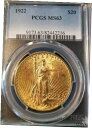  アンティークコイン 金貨 1922 $20 GOLD DOUBLE EAGLE ST GAUDENS PCGS MS 63 BEAUTIFUL ORIGINAL SURFACES  #got-wr-010998-6814