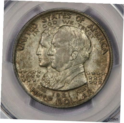 ڶ/ʼݾڽա ƥ    [̵] 1921-P 1921 Alabama 50c PCGS CAC MS63 super original