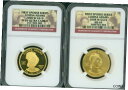 【極美品/品質保証書付】 アンティークコイン 金貨 2008-W 10 GOLD SPOUSE LOUISA ADAMS NGC PR69 PF69 MS69 2-Coins SET 送料無料 gct-wr-011000-1012