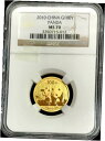 yɔi/iۏ؏tz AeB[NRC RC   [] 2010 GOLD CHINA 100 YUAN PANDA 1/4 OZ COIN NGC MINT STATE 70