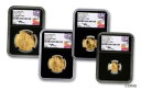 【極美品/品質保証書付】 アンティークコイン 金貨 Ultimate 2021 W Gold Eagle PF70UC FDOI Signed Mercananti 4 coins set NO RESERVE [送料無料] #gcf-wr-011000-8251