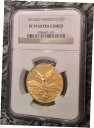 2013 1/2 オンス メキシコ リベルタ プルーフ .999 ゴールド コイン NGC PF70 - ミンテージ 3002013 1/2 oz Mexico...