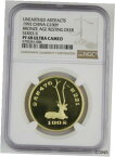 【極美品/品質保証書付】 アンティークコイン 金貨 China 1992 1 Oz Gold Coin Bronze Age Archeological Finds Resting Deer NGC PF68 [送料無料] #gct-wr-011000-8736