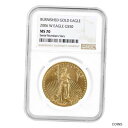2006 W 1 オンス バーニッシュド $50 ゴールド アメリカン イーグル NGC MS 702006 W 1 oz Burnished $50 Gold...