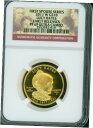 2011-W $10 ゴールド ルーシー ヘイズ 最初の配偶者 NGC PR69 PF69 PF-69 早期リリース ER2011-W $10 GOLD LUC...