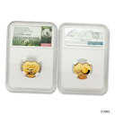 中国 2018 バレンタイン竹パンダ 5g ゴールド ハート型 NGC PF70 UC Sku# 6465China 2018 Valentine Bamboo Panda 5g Gold Heart-shaped NGC PF70 UC Sku# 6465