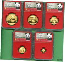 パンダ ゴールド 2017 セット NGC 70 早期リリース レッド コアPANDA GOLD 2017 SET NGC 70 EARLY RELEASES RED CORE
