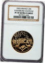  アンティークコイン 金貨 2003 GOLD FRANCE MONUMENTS 20 EURO CHAMBORD CHATEAU NGC PF70 PR70 Mintage: 1000  #got-wr-011000-5477