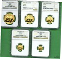 パンダ ゴールド 中国 2009 セット NGC MS 69 5 コインPANDA GOLD CHINA 2009 SET NGC MS 69 5 COINS