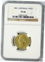 1861 Australia Gold Sovereign NGC VF20※関税は当ショップ負担（お客様負担無し）※全国送料無料・海外輸送無料※商品の状態は画像をご確認下さい（極美品・目立った汚れ無し）※輸入品の為英語表記となります※その他ご不明点はお気軽にお問合せ下さい！Certification: NGCYear: 1861Circulated/Uncirculated: CirculatedGrade: VF 20Certification Number: 3590925-003Composition: GoldCountry/Region of Manufacture: AustraliaDenomination: SovereignUPC: JR1521ASE03[ご購入前に必ずお読み下さい]親切丁寧に、商品到着までサポート対応させていただきます。■パソコンの画像・画質により色や素材感が、実際の商品と多少異なる場合がございますので予めご了承くださいませ。■お客様のご都合（程度の解釈相違を含む）による商品のご購入後のキャンセル返品は、原則としてお受け致しておりません。未払いのまま2日以上連絡が取れない場合はキャンセルさせて頂きます。その場合、事務局側が自動的に「非常に悪い」の評価を付けてしまいますのでご注意ください。※お支払い頂いた場合は連絡は不要です。※他ショップでも販売しておりますので、稀に在庫がない場合がございます。■不具合での返品は箱などすべてが到着時の状態になるものに限らせていただきます。※当店では不良品はすべて現物確認と不具合の確認を行い対応をさせて頂いております。■お客様のご都合によるご注文確定後の商品のキャンセルにつきましては承っておりません。また、ご入金確認後、またはご決済完了確認後のキャンセルにつきましては、ご注文総額の30％のキャンセル料をご請求させていただきます。■領収書二重発行やトラブル防止のため、領収書発行は行っておりません。事務局側が発行している「支払い明細」が正式な支払い証明となります。支払い明細画面を印刷したものが領収書の代わりになることを各税務署に確認済みです。■年末年始・連休の発送は、業者も休みになる関係でいつもより遅れます。■輸送時の破損の場合は配送業者への報告を行って下さい。報告なしでの対応はできません。■日祝日は定休日とさせていただいております。連絡・発送が出来ませんのであらかじめご了承お願いいたします。■内容は必ずお読みになってからお買い求め下さいますようお願い致します。※在庫状況は常に更新をしておりますが、当社は複数店舗で在庫を共有しているため、ご注文を頂きましても稀に欠品している場合がございます。その際は誠に申し訳ございませんが、その旨をメールまたはお電話にてご連絡させていただきます。ご理解いただけますようお願い申し上げます。親切・丁寧にお取引させていただきますのでよろしくお願いします。 品質保証について 当店の商品の、品質保証についてご紹介いたします。 ▽品質保証書 お買い上げいただく全ての商品に「WORLD RESOURCE品質保証書」をおつけいたします。 これは、WORLD RESOURCEが販売した商品であることを保証するものです。大切に保管してください。 ▽標準保証に関して 当店でご購入頂きました商品は7日以内の標準保証サービスが付属致します。 ※ご購入日につきましては、製品の品質保証書に記載の日付にて確認させていただきます。 ※保証は通常利用時のみの対応となります。 ※ご購入日の確認を致しかねる場合は有償となります。品質保証書は大切に保管して下さい。POINT01　品揃え一番店を目指して 「期待に答えるお店づくりと、時代に合わせたサービスをご提供致します。」 POINT02　多種多様な商品レパートリー 「幅広く、世界の商品をご用意しております。」 POINT03　きっと見つかる！新しい発見 「テレビや雑誌で紹介されたアイテムもいちはやく。」 モットー：丁寧な接客対応 その道数十年のスタッフだからこそできる、“豊富な知識”に基づく商品のご提案。 お探しの商品はお気軽にスタッフにお尋ねください。 「以前は、商品ページあったけど、、、見つからない。」 「初めてアンティークコインの購入をしますが大丈夫ですか？」 「この年代の商品を探していますが、おすすめはありますか？」 「友人にアンティークコインを送りたいけど、おすすめありますか？」 等など、困ったときの質問にも、しっかり対応・お調べ致します。 取寄せ、取り置き等もできますので、商品一覧で見つからなかった商品でも、 スタッフまでお気軽にご相談下さい。 【お問い合わせはお気軽にどうぞ】 suport@world-resource.net