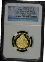 2011 キリバス $50 ゴールド クリスマス アイランド NGC PF-70 UC 最初の 300 台のうちの 1 台が衝突2011 Kiribati $5...