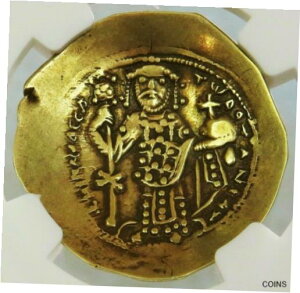 西暦 1078 〜 1081 年 ビザンチン ニケフォラス III レア 3 年間統治 NOMISMA NGC ファイン 4/31078-1081 AD BYZANTINE NICEPHORUS III RARE 3 YEAR REIGN NOMISMA NGC FINE 4/3