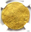 yɔi/iۏ؏tz AeB[NRC RC   [] 1552 Italy Papal States Gold Julius III S'Dor Coin - NGC VF Details