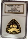 バミューダ 2007 $30 1 オンスゴールド サン ペドロ NGC ジェム プルーフ 最初の 300 個のうちの 1 個BERMUDA 2007 $30 1...