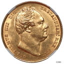 ץʡɥ꥽㤨֡ڶ/ʼݾڽա ƥ  Great Britain 1837 William IV Gold Sovereign NGC MS-63 [̵] #got-wr-011004-7791פβǤʤ3,062,500ߤˤʤޤ