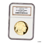 【極美品/品質保証書付】 アンティークコイン 金貨 Certified Proof Buffalo Gold Coin 2007-W PF70 Ultra Cameo NGC [送料無料] #gct-wr-011004-7814