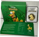 【極美品/品質保証書付】 アンティークコイン 金貨 2014 Niue Disney PLUTO 1oz .9999 Gold Coin G$200 - NGC PF70 ULTRA CAMEO [送料無料] #gct-wr-011004-940