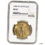 【極美品/品質保証書付】 アンティークコイン 金貨 US Gold $20 Saint-Gaudens Double Eagle - NGC MS65 - 1908 No Motto [送料無料] #got-wr-011004-973