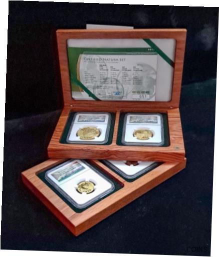 ڶ/ʼݾڽա ƥ  South African Mint 2014 PROOF NGC 70 CERTIFIED GOLD NATURA SET-THE LEOPARD [̵] #got-wr-011004-1901