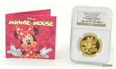 【極美品/品質保証書付】 アンティークコイン 金貨 PF70 UCAM 2014 Niue 200 Gold Dollars - Minnie Mouse - Disney - NGC - COA *3822 [送料無料] #got-wr-011004-223