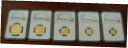 カナダ 2001 ゴールド 1.9 オンス フル 5 コイン メープル リーフ セット NGC SP68/68/69/69/66 バイキングCanada 200...